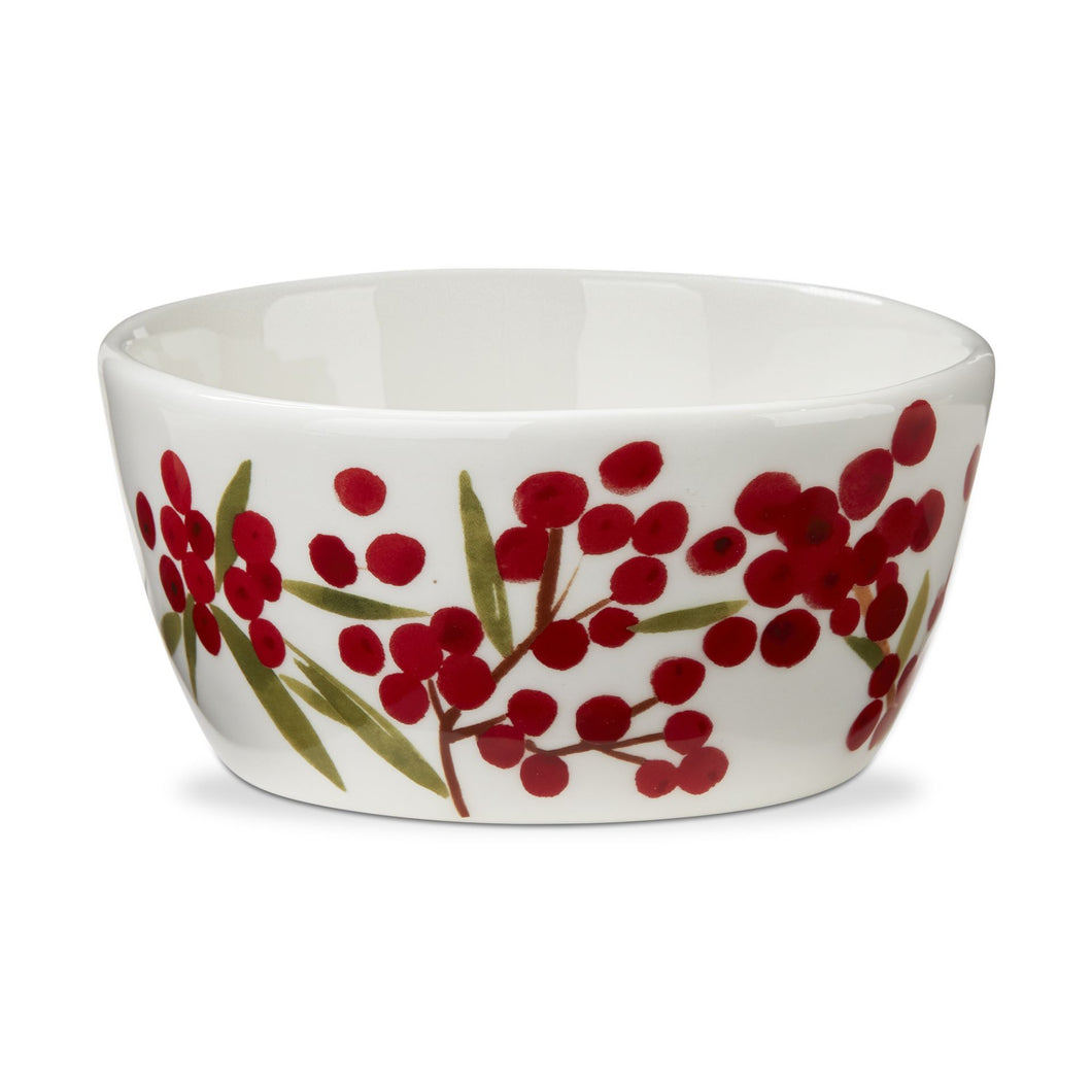 Berry Sprig Snack Bowl