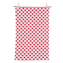 Load image into Gallery viewer, Hearts Dishcloth &amp; Kitchen Towel Set
