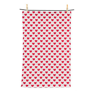 Hearts Dishcloth & Kitchen Towel Set