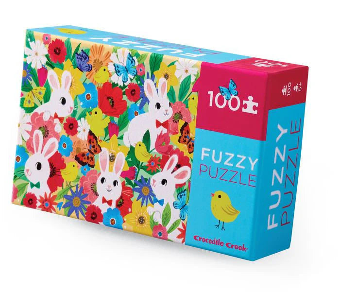 Crocodile Creek Bunny Fuzzy Puzzle