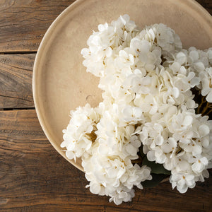 White Hydrangea Floral Spray