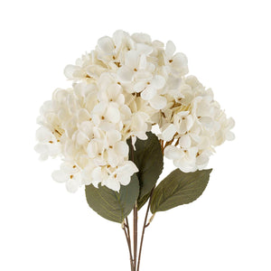 White Hydrangea Floral Spray