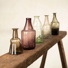 Load image into Gallery viewer, Brown Recycled Glass Bottle Vase
