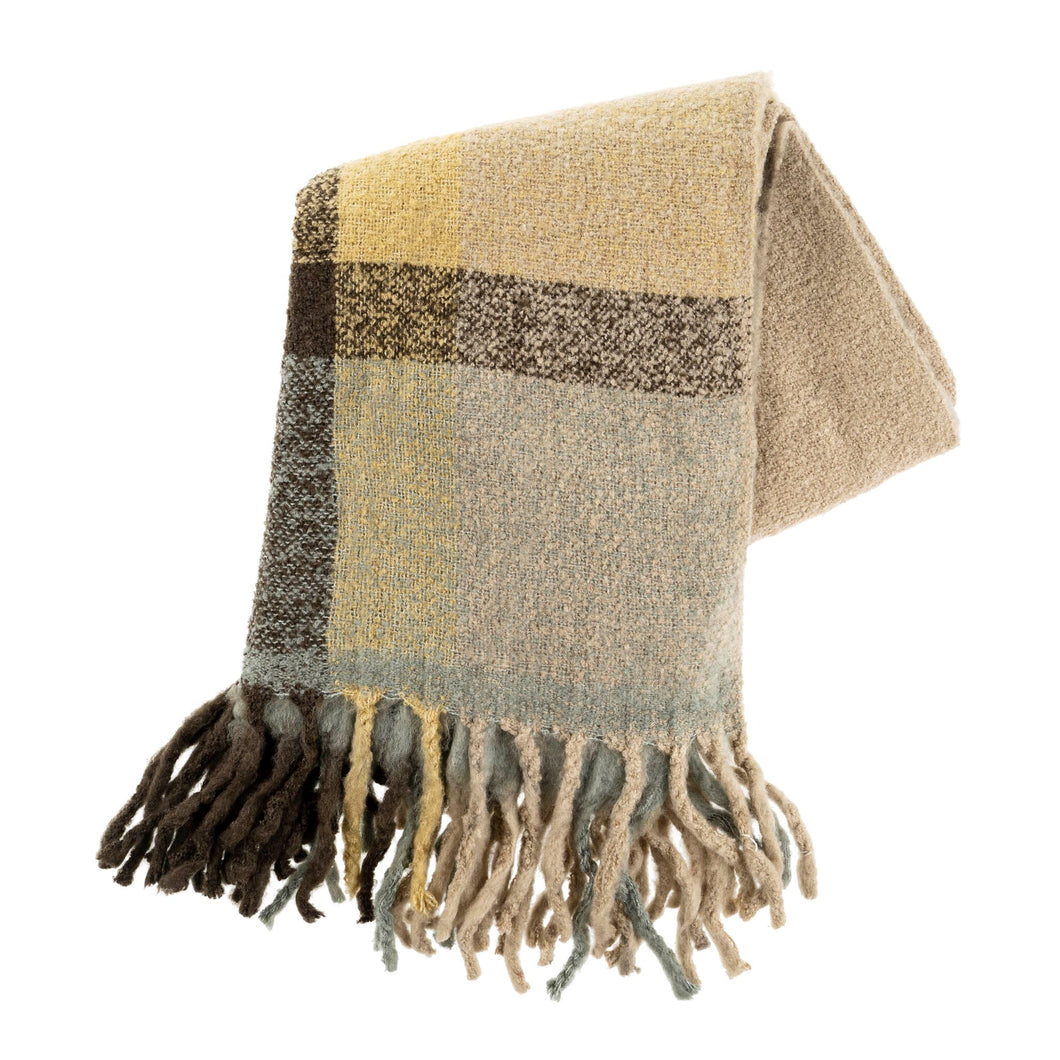 Teton Textured Throw, Grey