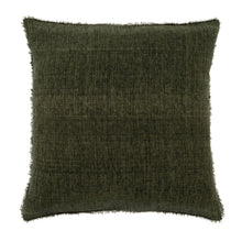 Load image into Gallery viewer, Lina Linen Cushion, Avocado, 24x24&quot;
