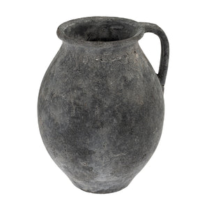 Rhodes Pitcher Vase, Large, Stone