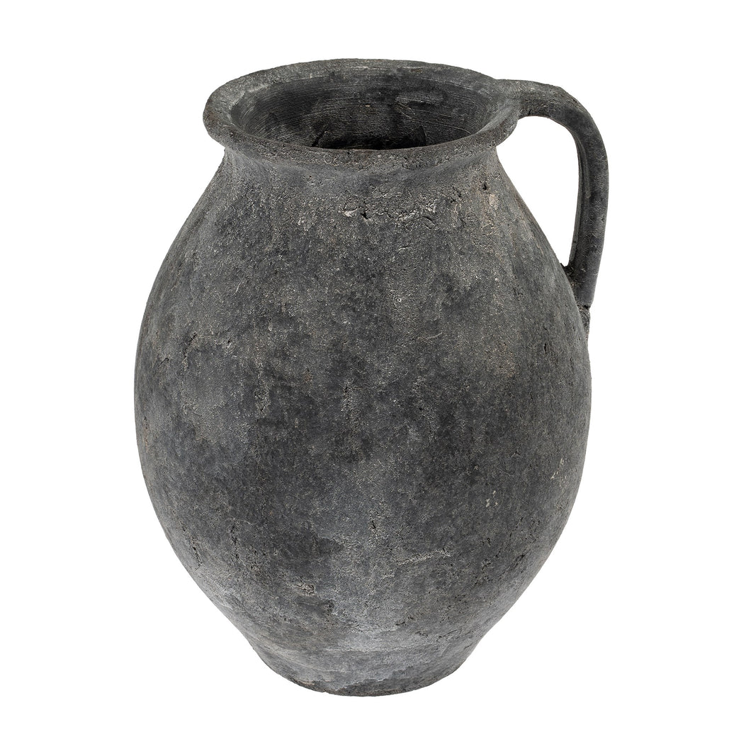 Rhodes Pitcher Vase, Large, Stone