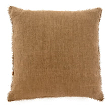 Load image into Gallery viewer, Lina Linen Cushion, Hazelnut 24 x 24&quot;
