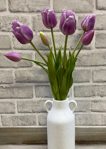 Fresh Touch Tulip Bundle, Lavender White