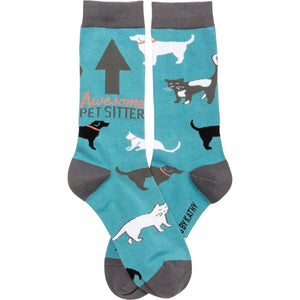 Awesome Pet Sitter Socks