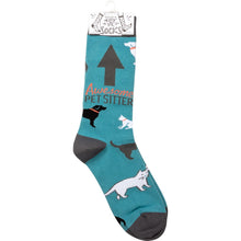 Load image into Gallery viewer, Awesome Pet Sitter Socks
