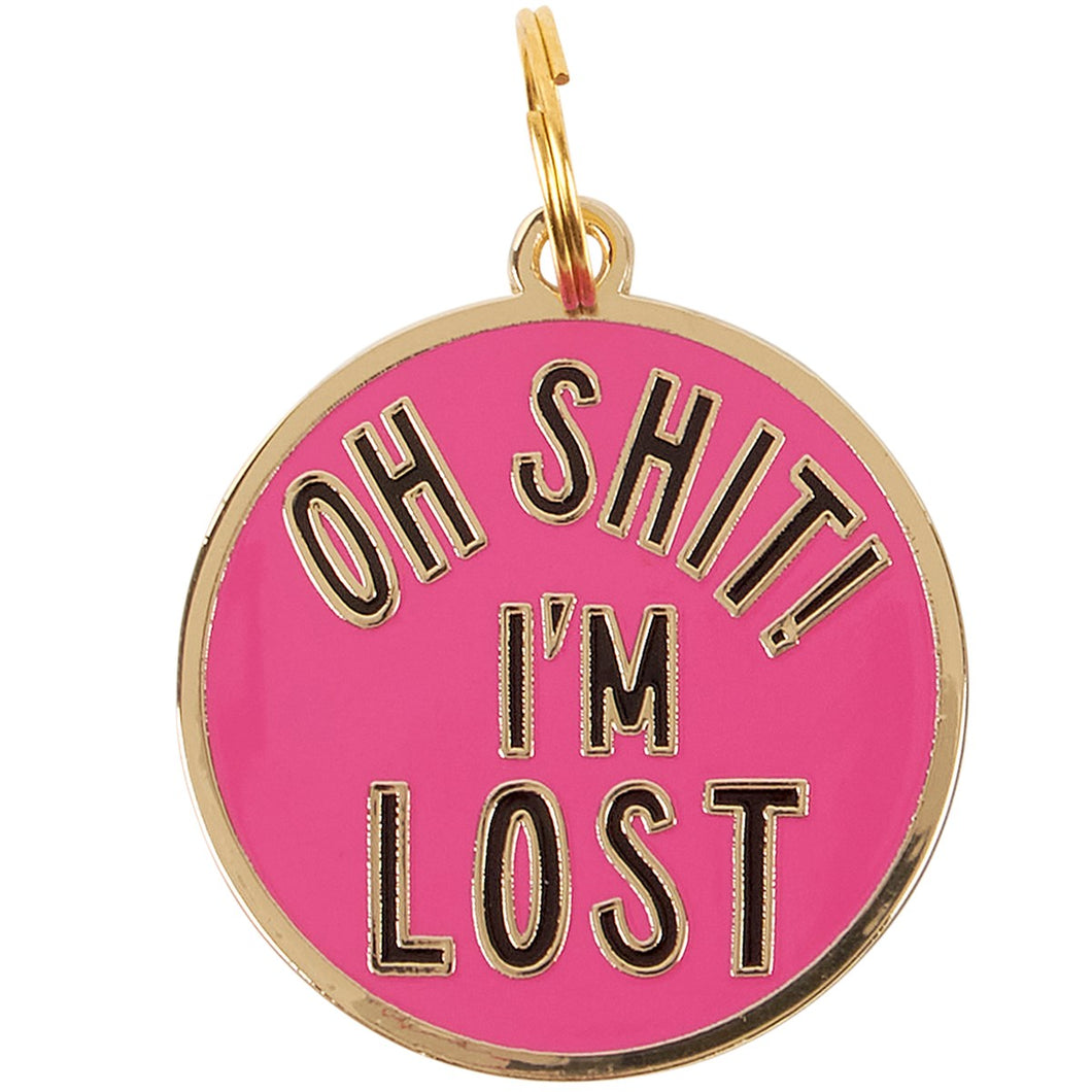 I'm Lost Collar Charm