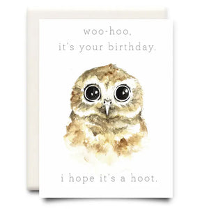 Hope it's a Hoot Birthday Card