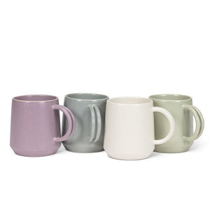 Double Handle Mug, Purple