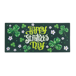 Happy St. Patrick's Day Shamrocks Sassafras Insert