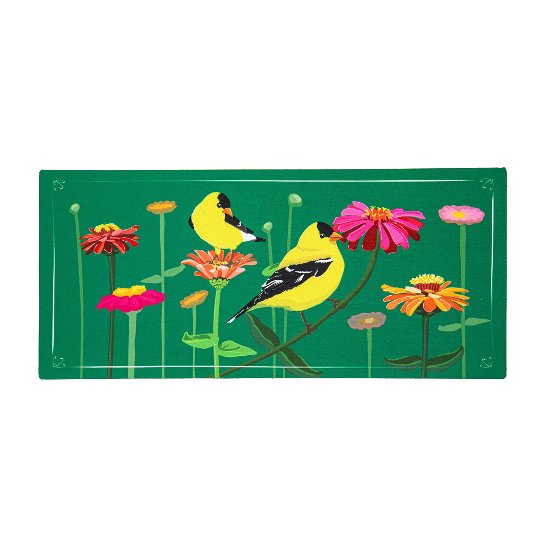 Finches and Flowers Sassafras Insert