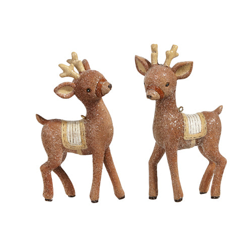 Whimisical Reindeer Ornament