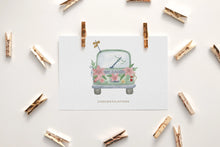 Load image into Gallery viewer, Congratulations Car Wedding Card
