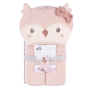 Just Born Baby Towel, Pink