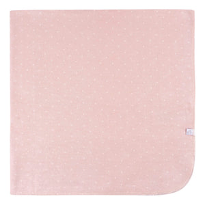 Just Born Baby 4-Pack Flannel Receiving Blankets, Pink