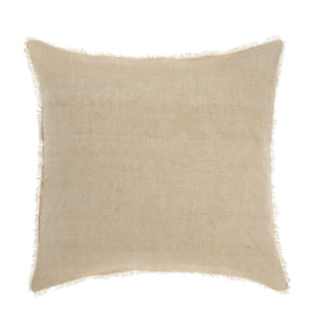 Lina Linen Cushion, Pampas 24 x 24"