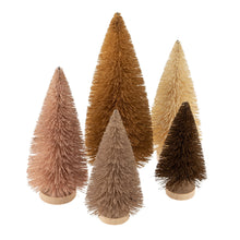 Load image into Gallery viewer, Sisal Bottle Brush Tree Set
