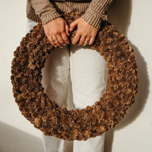 Load image into Gallery viewer, Pinecone Wreath
