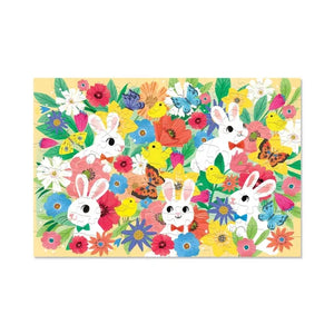 Crocodile Creek Bunny Fuzzy Puzzle