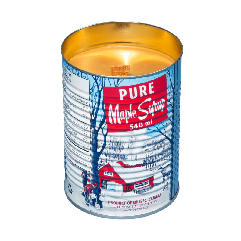 Maple Syrup Wood Wick Candle