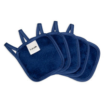 Load image into Gallery viewer, Lavoh Mini Facecloth Set, Navy
