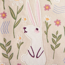 Load image into Gallery viewer, Oh Hoppy Day! Embellished Tea Towel
