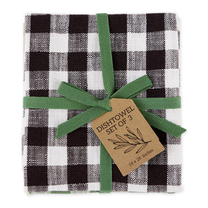 Green House Checks Heavyweight Essentials Dishtowel