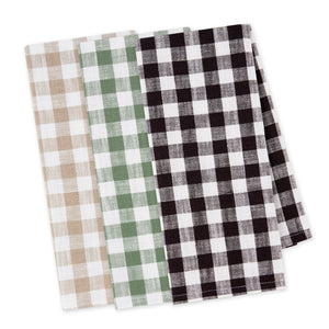 Green House Checks Heavyweight Essentials Dishtowel