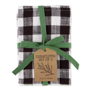 Green House Checks Heavyweight Essentials Dishcloth