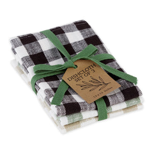 Green House Checks Heavyweight Essentials Dishcloth