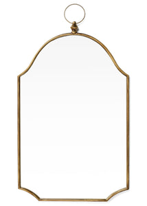 Antique Bronze Victorian Mirror