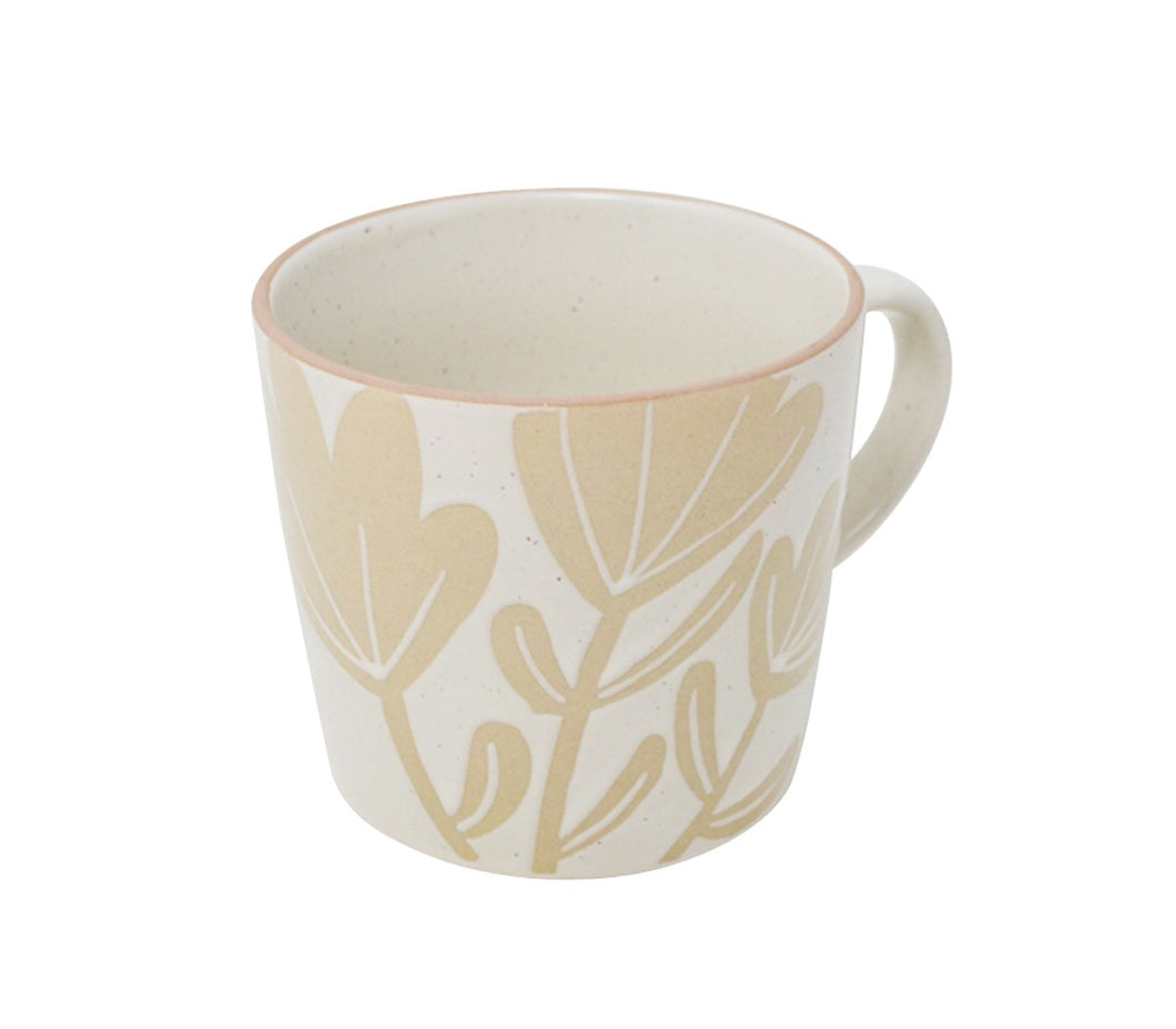 Tulip Mug, Cream