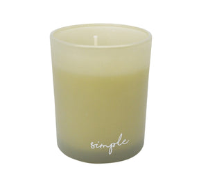 Simple Sage Candle