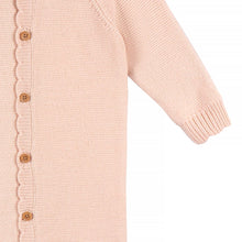 Load image into Gallery viewer, Just Born Baby Girl 1-Piece Sweater Knit Coverall, Pink
