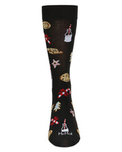 Load image into Gallery viewer, Milk + Cookies Mens Holiday Socks
