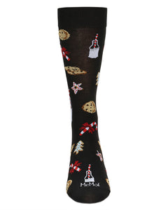 Milk + Cookies Mens Holiday Socks