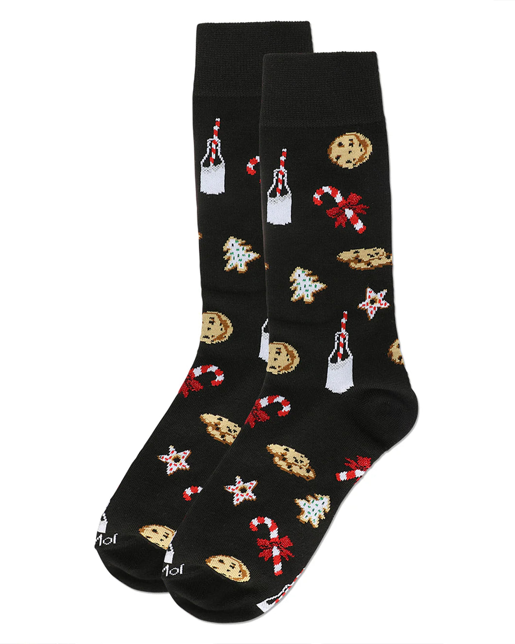 Milk + Cookies Mens Holiday Socks