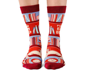 Bookworm Ladies Socks