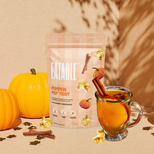 Eatable Pumpkin Pop Toddy Gourmet Popcorn