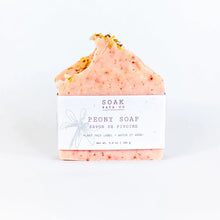 Load image into Gallery viewer, Peony Soap Bar: SOAK Bath Co.
