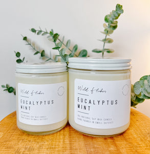 Eucalyptus Mint Soy Wax Candle