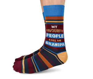 Favourite Grandpa Mens Socks