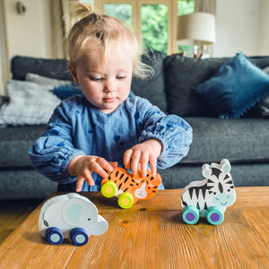 Elephant First Push Toy