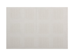 Table Accents Placemat 45x30cm White Squares