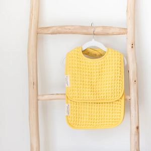 Bella Tunno Reversible Burb + Bib Set, Sunshine